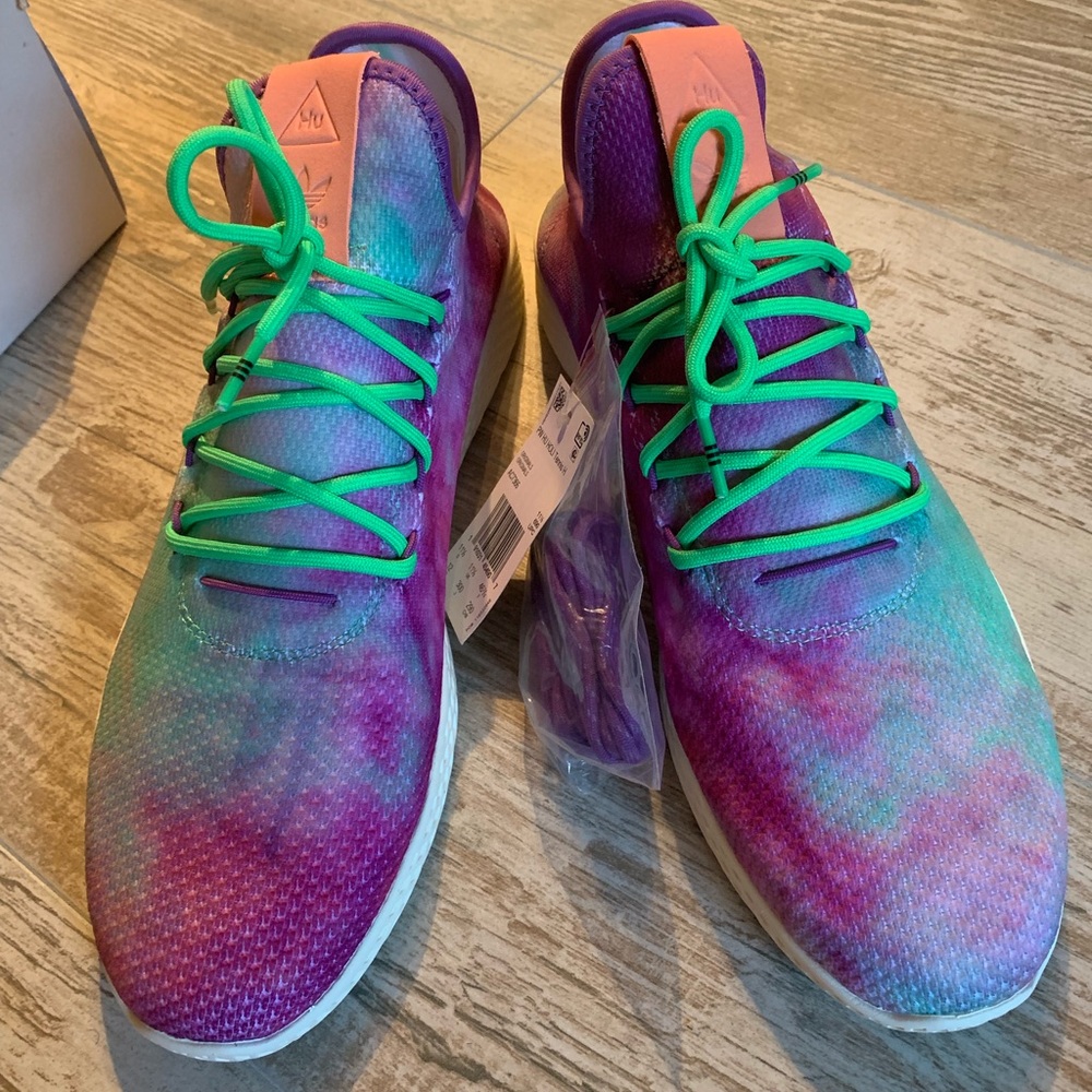 BRAND NEW Adidas Tennis Hu Pharrell Holi Tie Dye